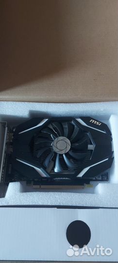 MSI geforce gtx 1050 ti 4GB
