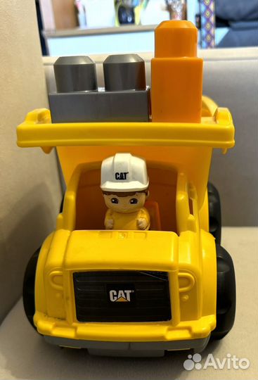 Конструктор Mega Bloks Самосвал малый CAT
