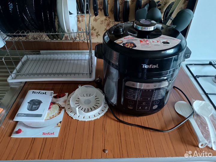 3 в 1 Мультиварка Скороварка Медленноварка tefal