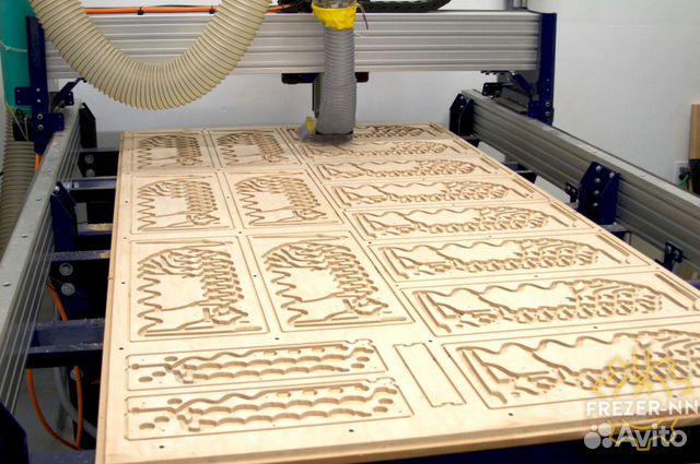 Раскрой и фрезеровка фанеры на станках с чпу