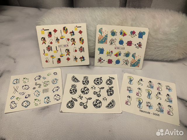 Наклейки для ногтей