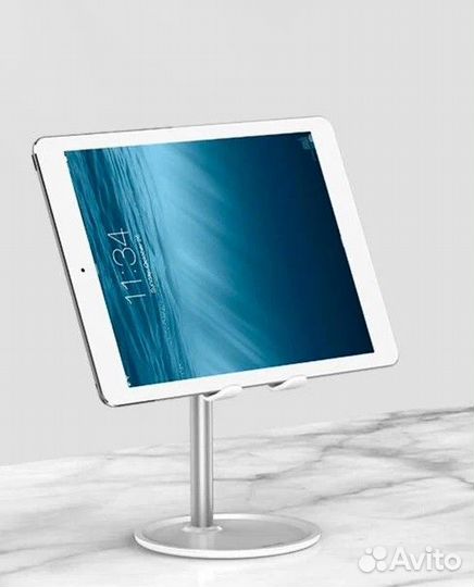 Подставка для смартфона и планшета белая