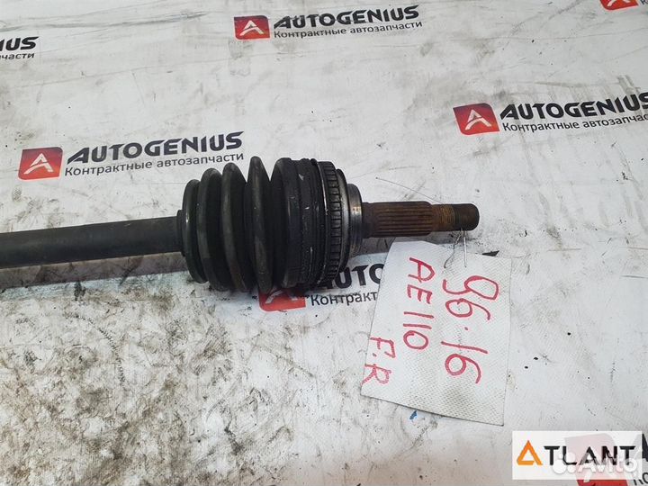 Привод передний правый toyota corolla