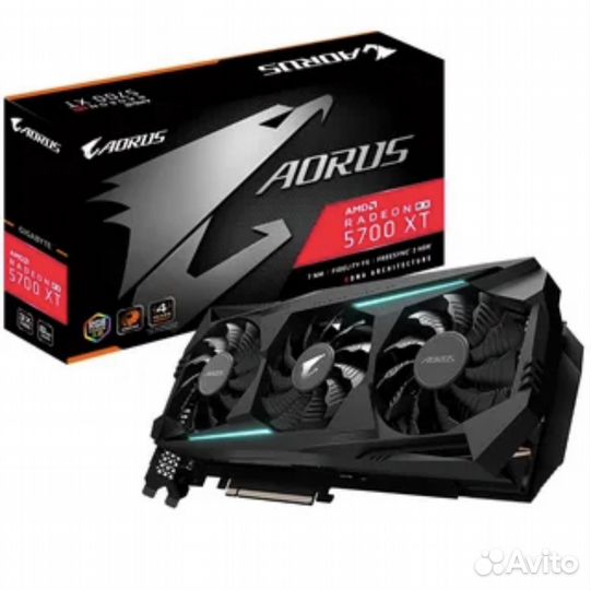 Видеокарта rx 5700 xt gigabyte aorus 8 gb