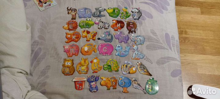 Магниты Дино растишка разные