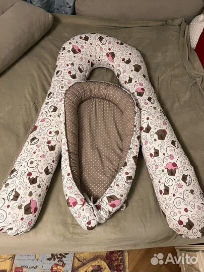 Кокон для новорожденных + подушка для беременных