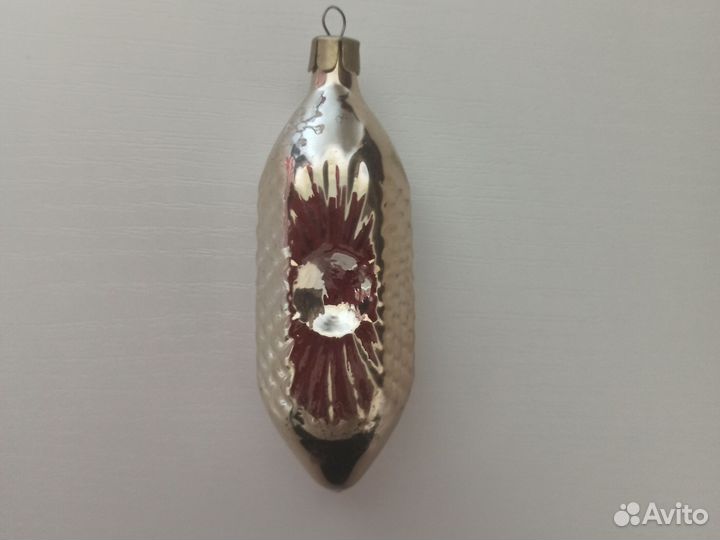 Елочные игрушки СССР стекло