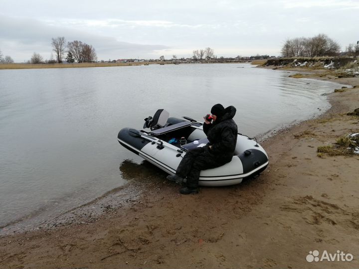Надувная лодка пвх Ривьера компакт 3600 нднд