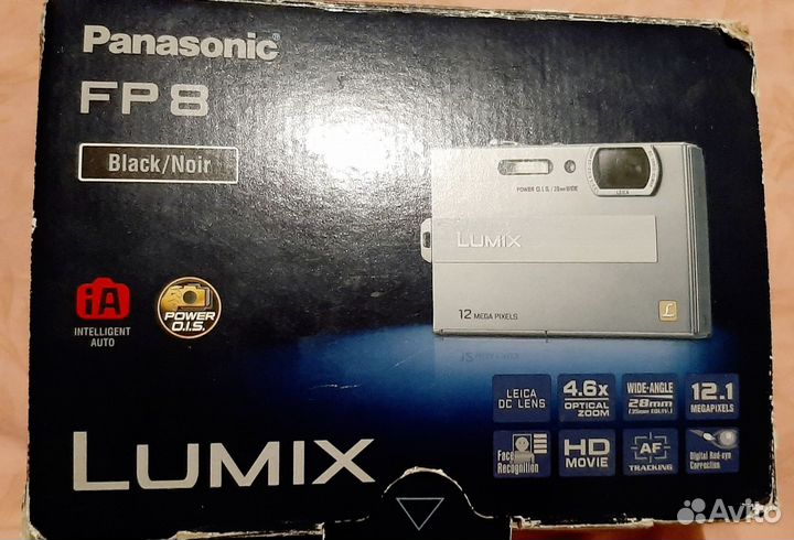 Компактный фотоаппарат Panasonic Lumix FP 8