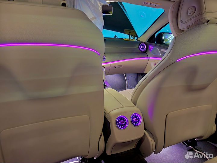 Воздуховоды с подсветкой мерседес 213