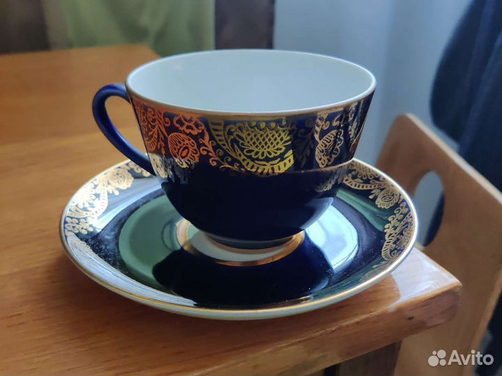 Чашка с блюдцем лфз