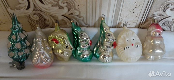 Елочные игрушки СССР