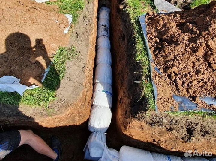 Дренажная труба / дренаж под ключ