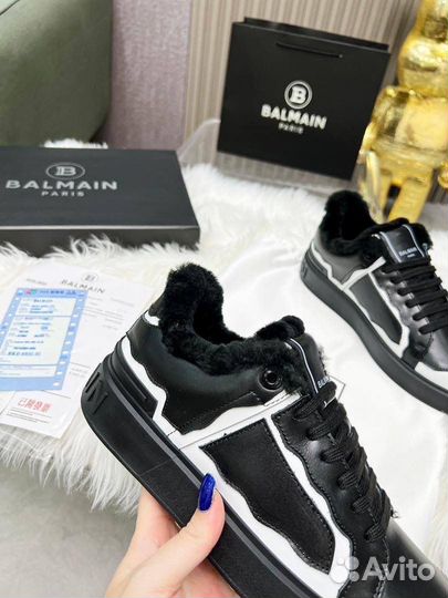 Кеды мужские зимние balmain