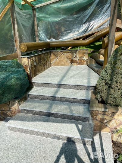 Ступени гранитные