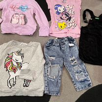 Пакет вещей на девочку 100-110 (Benetton, H&M, Москва