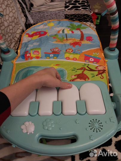 Детский Развивающий коврик с пианино