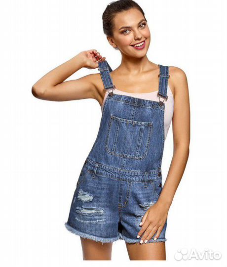 Джинсовый комбинезон oodji. Р-р 38/170