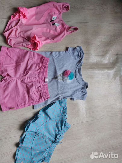 Вещи на девочку пакетом 92-98