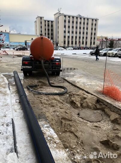 Вакумник водовоз тех. Вода