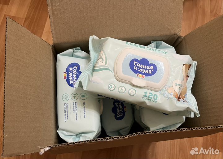 Влажные салфетки детские