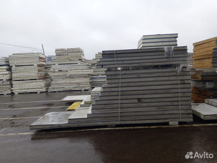 Сэндвич панели 10000 м2 в наличии