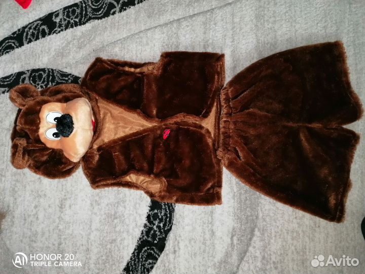 Новогодний костюм медведь