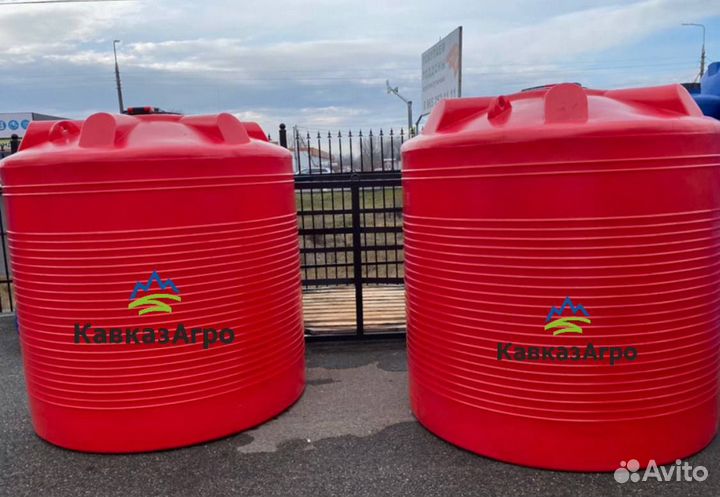 Емкость, бак, вода, 3000л кас от завода