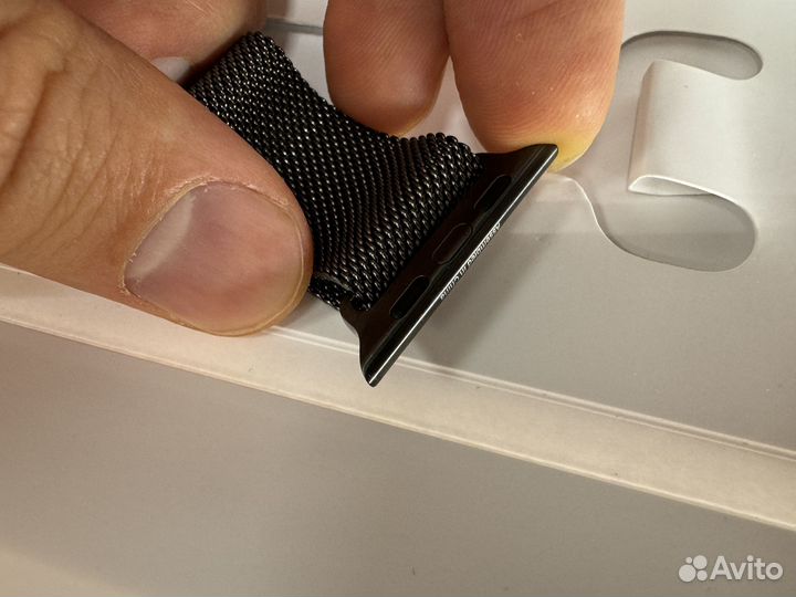 Apple watch 40 graphite milanese loop
