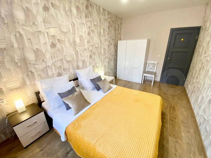 2-к. квартира, 55 м², 16/22 эт.