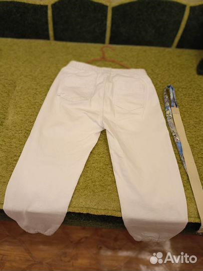 Джинсы белые женские 50 размер
