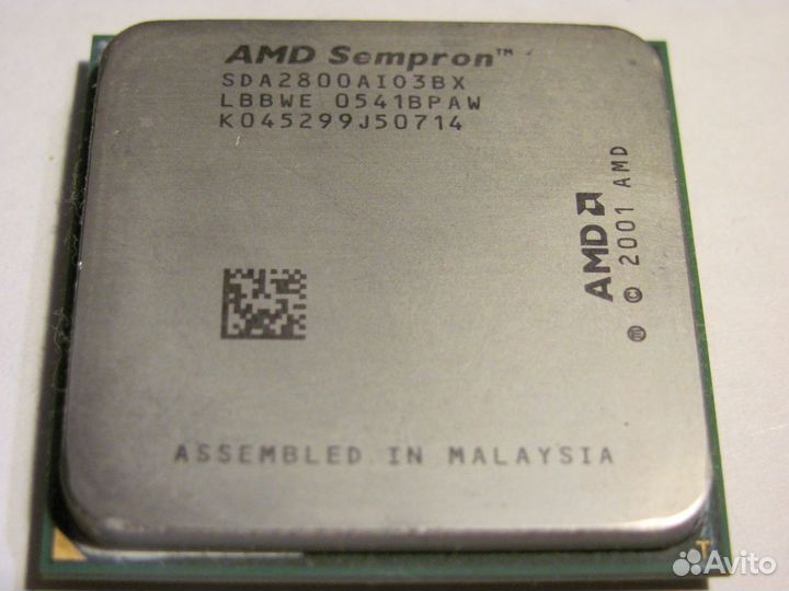 Процессор intel и amd