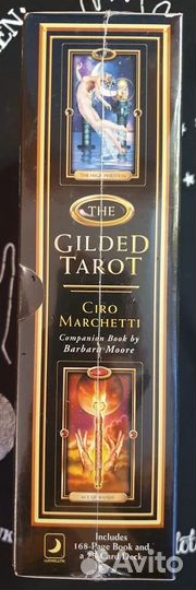 The Gilded Tarot, новый оригинал-раритет 2004 г