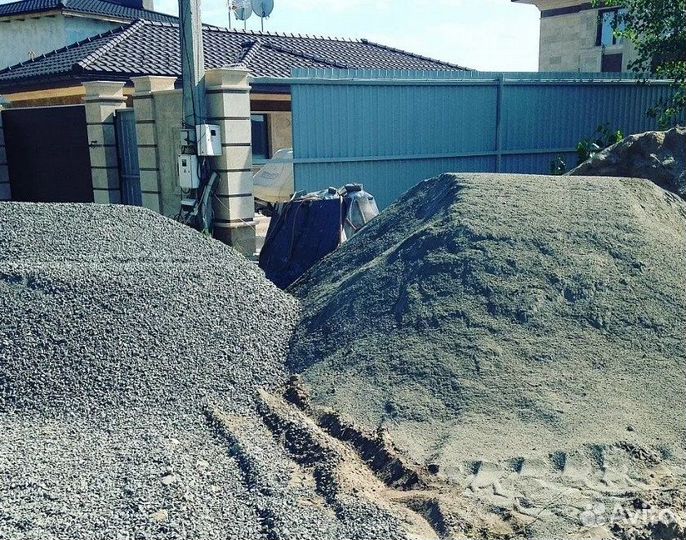 Щебень разных фракций