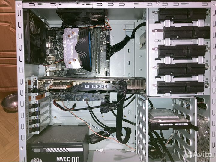 Игровой компьютер i3 10105f/1060 6GB/16 GB DDR4