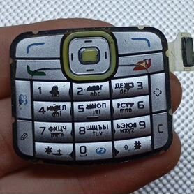 Nokia N70. Клавиатура. Оригинал. Серая