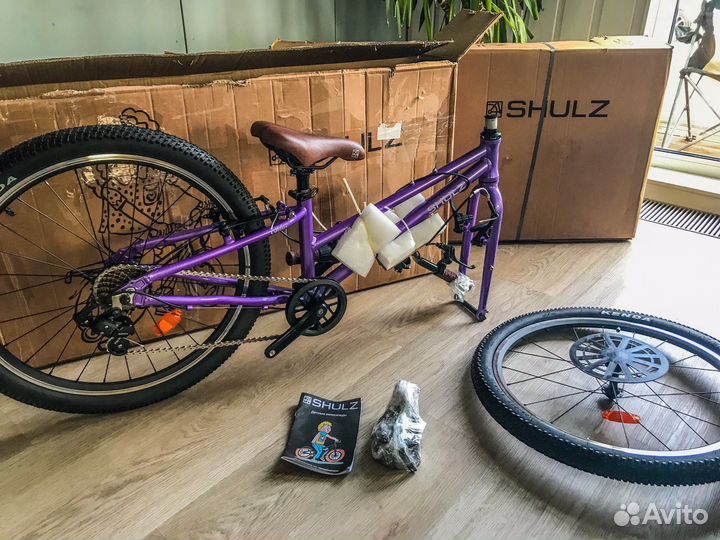 Велосипед детский Shulz Chloe 24 Race фиолетовый