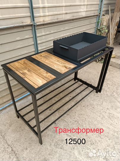 Мангалы в стиле лофт