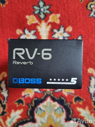Гитарная педаль boss rv 6 reverb ревер