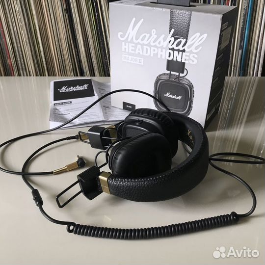 Наушники Marshall Major II Black, оригинал in box