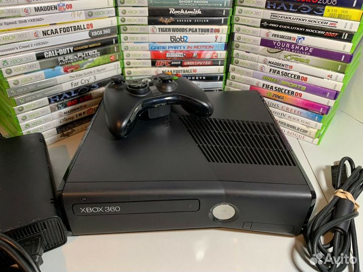 Xbox 360E 500gb Freeboot+игры