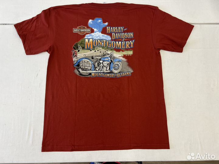 Футболка мужская- harley davidson-S, 2XL