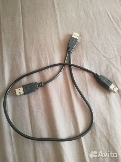 Шнур с тремя USB
