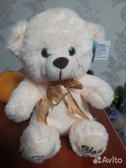 Плюшевый медведь новый