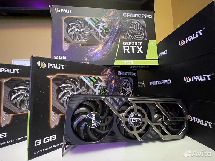 Видеокарта rtx 3070 palit gaming pro