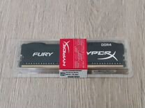 Kingston HyperX Fury DDR4 dimm 4 Гб (hx424c15fb/4)