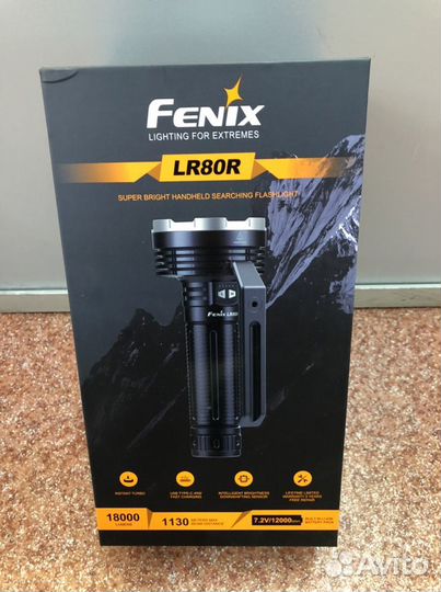 Фонарь fenix Lr80r
