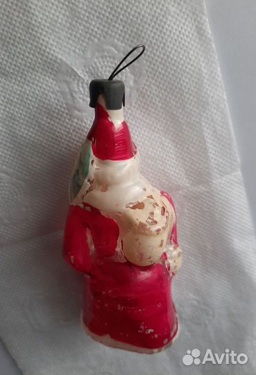Ёлочная игрушка Дед мороз, УССР Киев, ранняя