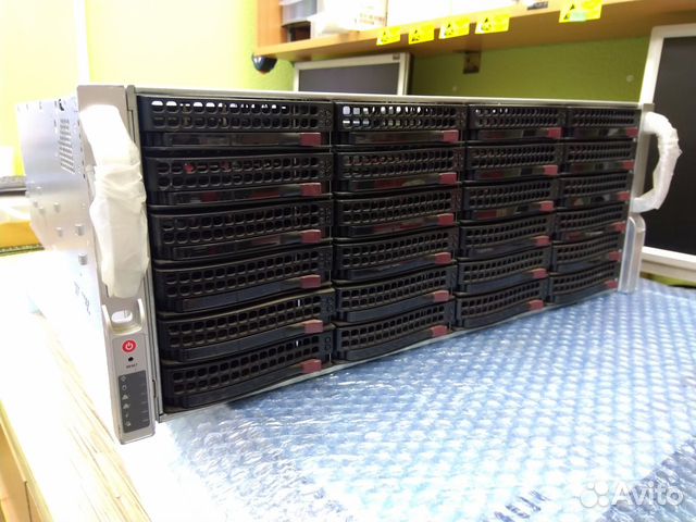 Дисковая полка supermicro jbod