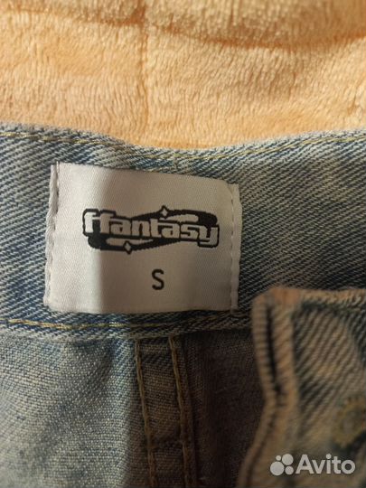 Джинсы широкие y2k